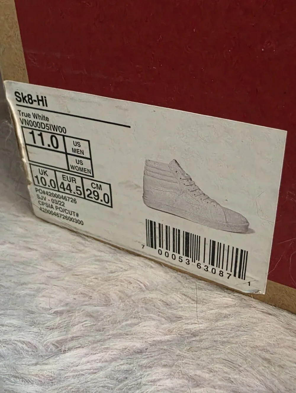 Vans Sk8-Hi Shoe